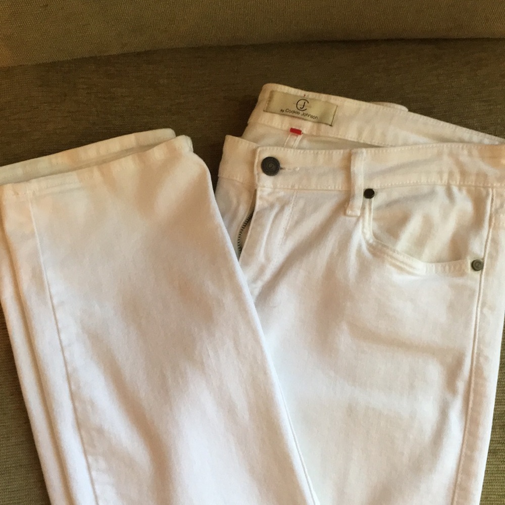 White jeans